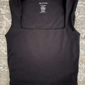 BuffBunny Black Crop Top